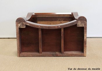 Consolle Piccola in Radica Impiallacciata di Mogano proveniente da Cuba, Epoca Restauro - Inizio XIX Secolo