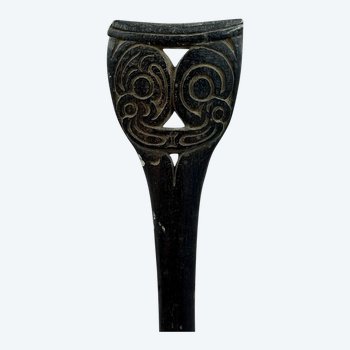 LIME SPATULA - Aire Massim, South East of Papua New Guinea - 19th century