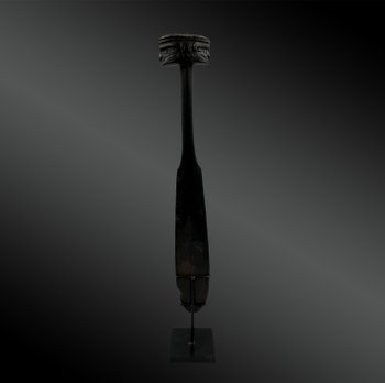 LIME SPATULA - Aire Massim, South-East of Papua New Guinea - Second half of the 19th century