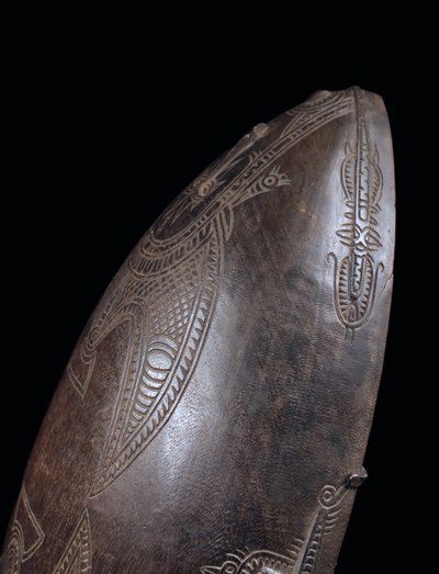 Siassi bowl, Oceanic art, tribal art, Papua New Guinea, Pacific art, Approx. 68 x 34 cm