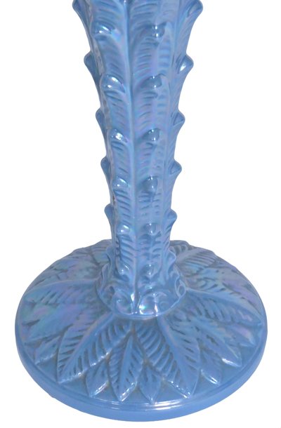 Ceramic palm tree lamp in the style of Tommaso Barbi