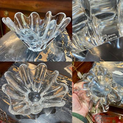 Vide poche en cristal de DAUM 