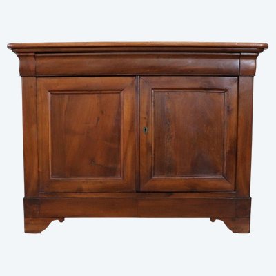 Credenza antica in legno massello di noce, Italia, XIX secolo