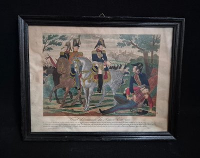 suite de trois gravures  vers 1820
