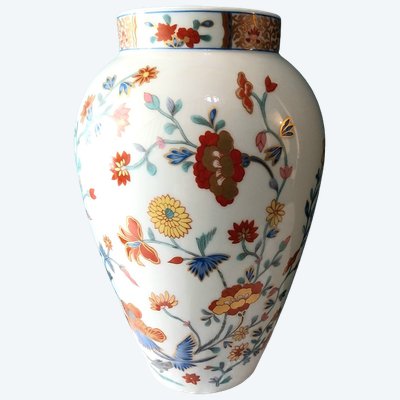 Bernardaud Porzellan Vase, Limoges - Modell "Pondichery ".