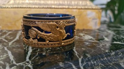 Pair of Empire-style salt cellars