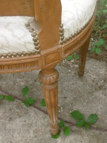 Set di 4 sedie in stile Luigi XVI