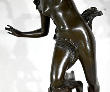 Bronze « Diane Chasseresse », signé J. Garnier – 2ème moitié du XIXe