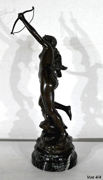 Bronze « Diane Chasseresse », signé J. Garnier – 2ème moitié du XIXe