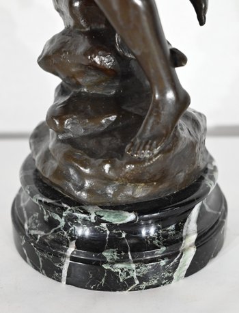 Bronze « Diane Chasseresse », signé J. Garnier – 2ème moitié du XIXe
