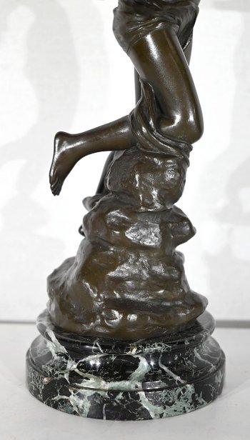 Bronze « Diane Chasseresse », signé J. Garnier – 2ème moitié du XIXe