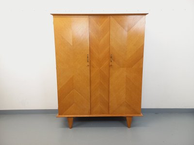 Armoire vintage en bois de chêne des années 60