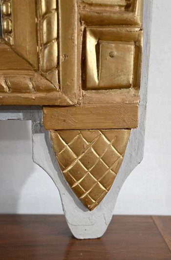 Specchio in legno dorato, stile Luigi XVI - Fine XIX secolo