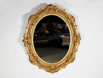 Important Louis XV Mirror - Late 18th Century