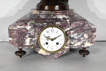Marble and Bronze Fireplace Trim - Late 19th Century
