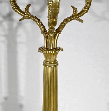 “La Harpiste” Fireplace Trim – 19th Century