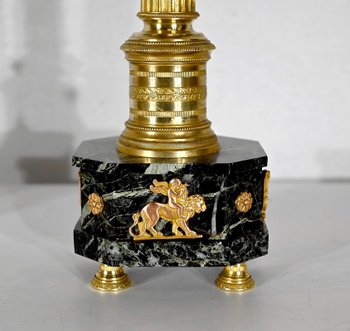 “La Harpiste” Fireplace Trim – 19th Century