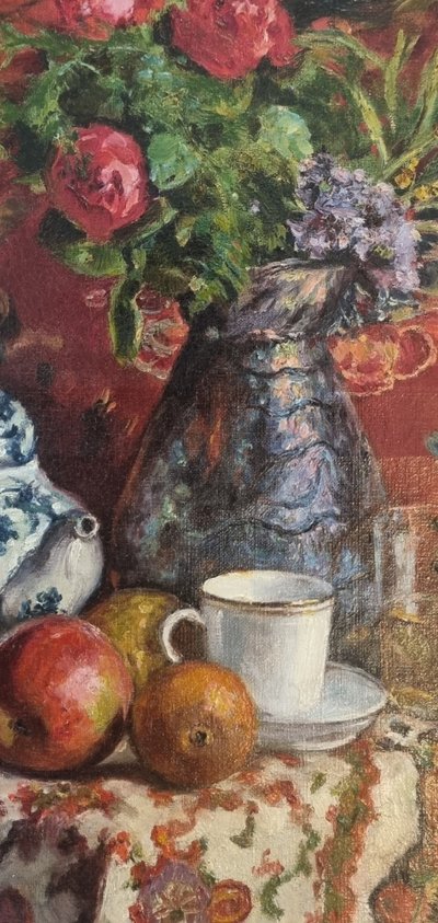 Roger MASSON - Natura morta con frutta