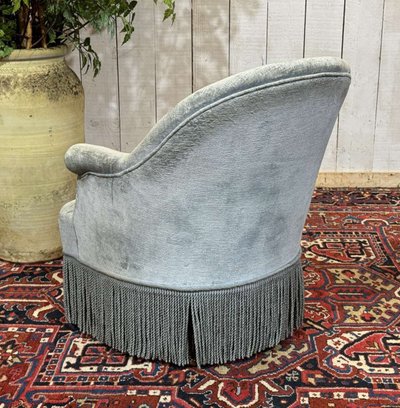 Napoleon III toad armchair late 19th century