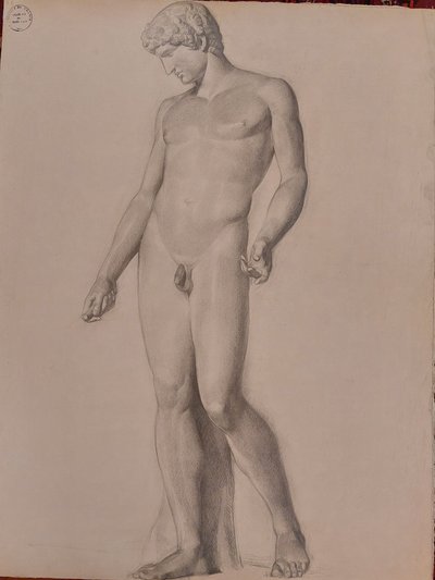 René Cottet  - (1902 - 1992) - 8 dessins académiques - 