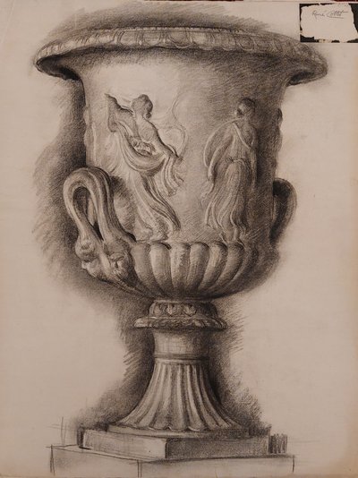 René Cottet  - (1902 - 1992) - 8 dessins académiques - 