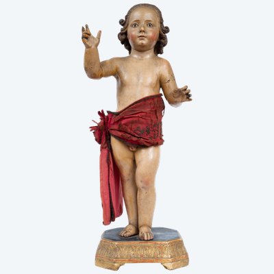 Antica scultura napoletana del XVIII secolo.