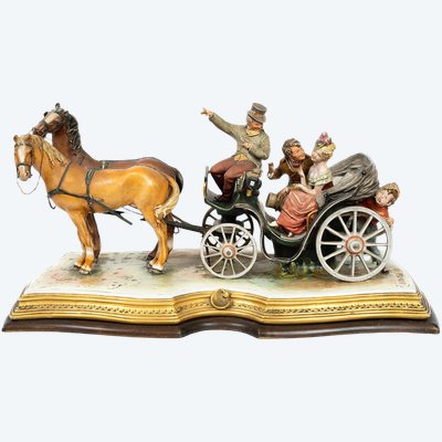 Antique sculpture Capodimonte, Naples, 20th century.