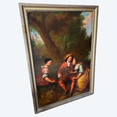Grande dipinto del XVIII secolo