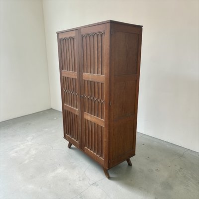 René Gabriel rare armoire circa 1945-50 post-war reconstruction furniture