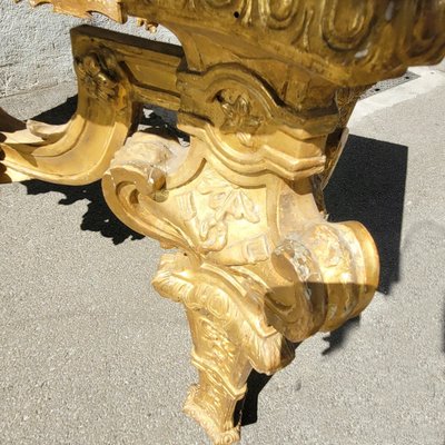 Großer Mitteltisch, L158cm, Piemont, Epoche Louis XIV