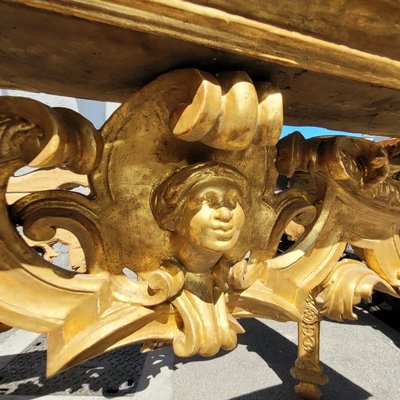 Großer Mitteltisch, L158cm, Piemont, Epoche Louis XIV