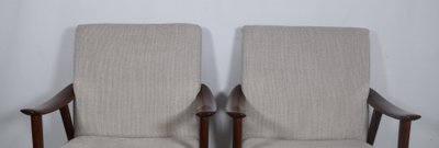 Paire de fauteuils Scandinave Dokka Mobler années 60