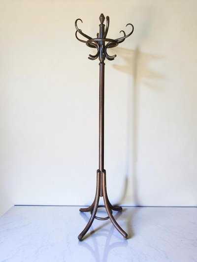 Kleiderständer Papagei aus gebogenem Holz von Mickael Thonet