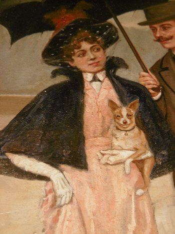 Henri Raignau dipinto su tavola