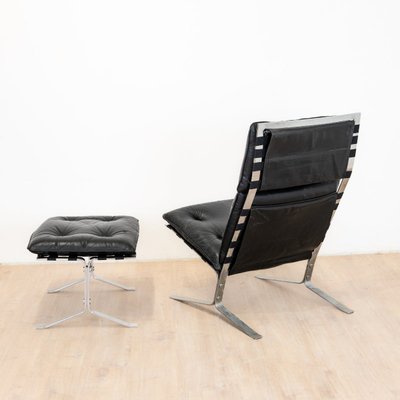 Joker High Armchair and Ottoman by Olivier Mourgue for Airborn, 1964