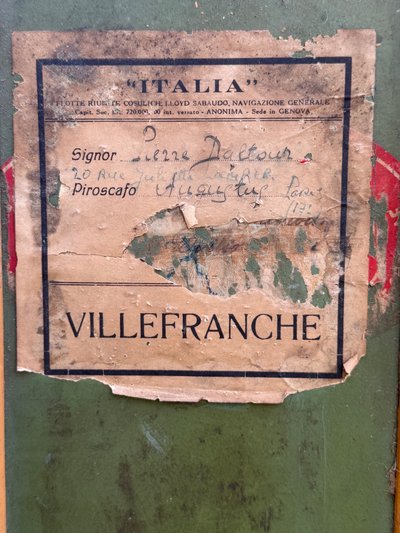 Baule da restaurare