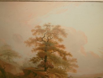 Gouache fin 18ème