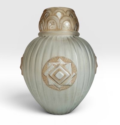Espaivet - Vase ovale Art Déco 