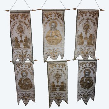 Late 19th century processional banners