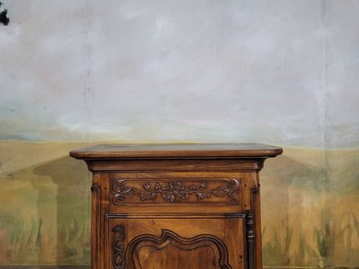 Late 18th century walnut jam cupboard
