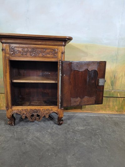 Late 18th century walnut jam cupboard