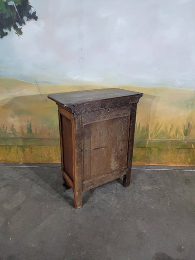 Late 18th century walnut jam cupboard