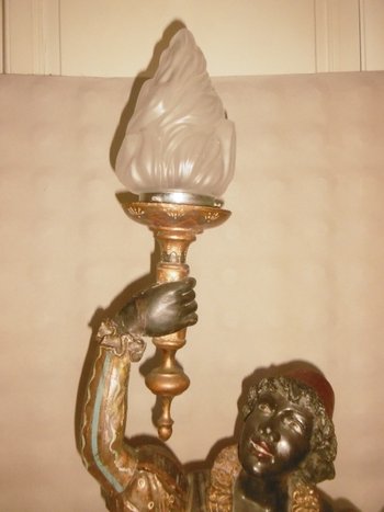 Venezianischer Fackelhalter