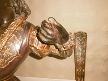 Venezianischer Fackelhalter