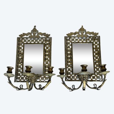 Paire d’appliques