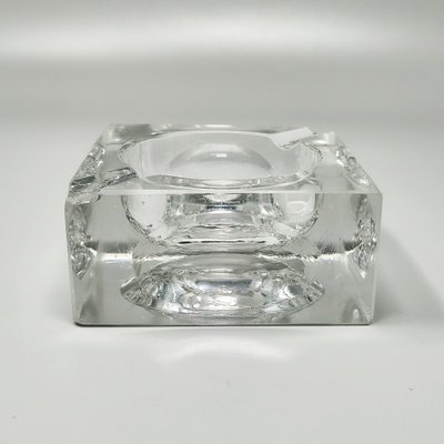 Servizio da fumo in cristallo italiano degli anni '70 di Antonio Imperatore.