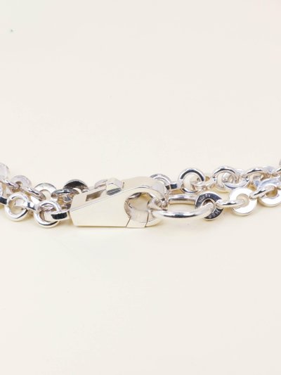 HERMES Collana lunga Voltige Argento