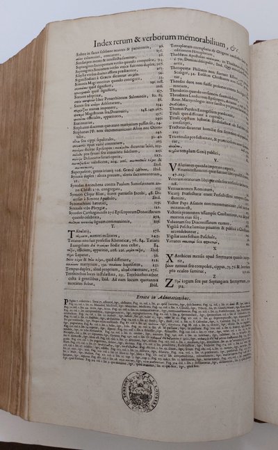 Eusebio di Cesarea (260-339) - Storia ecclesiastica - 1659 - Libro in latino e greco