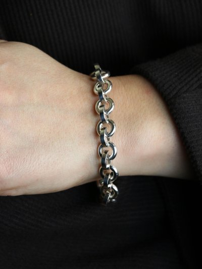 HERMES Bracciale Voltige in argento