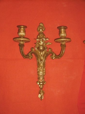Pair of Louis XVI sconces